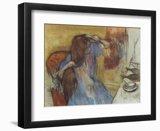 Woman at Her Toilet; Femme a Sa Toilette, C.1889-Edgar Degas-Framed Giclee Print