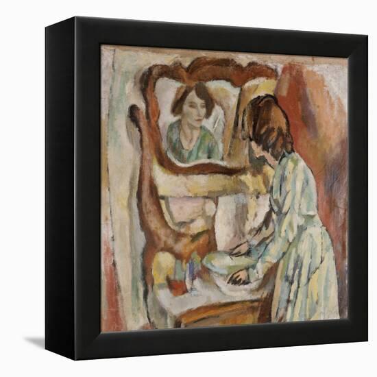 Woman at Her Toilet-Jules Pascin-Framed Premier Image Canvas