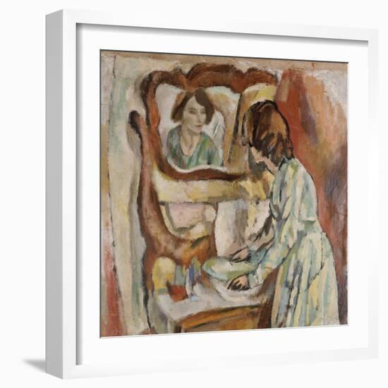 Woman at Her Toilet-Jules Pascin-Framed Giclee Print