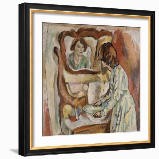 Woman at Her Toilet-Jules Pascin-Framed Giclee Print