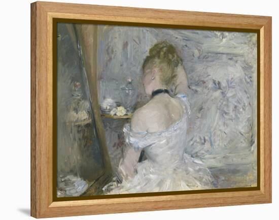 Woman at Her Toilette, 1875-80-Berthe Morisot-Framed Premier Image Canvas