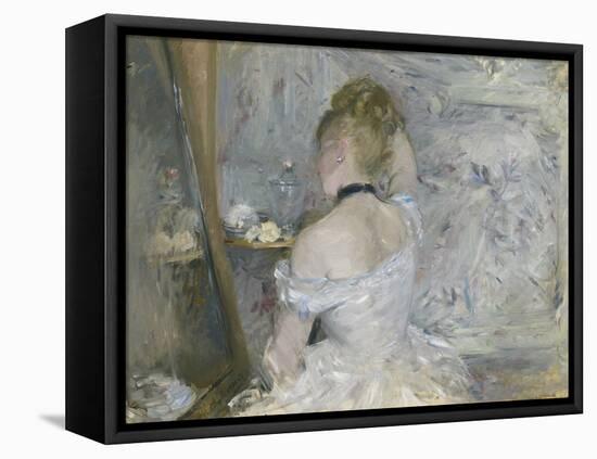 Woman at Her Toilette, 1875-80-Berthe Morisot-Framed Premier Image Canvas