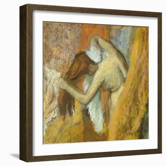 Woman at Her Toilette, 1900-05-Edgar Degas-Framed Giclee Print