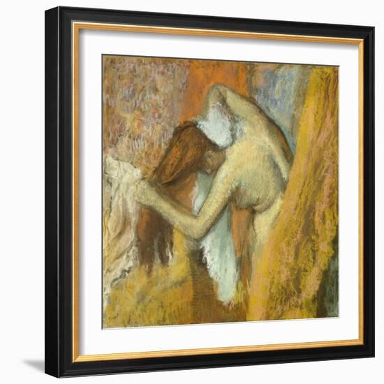 Woman at Her Toilette, 1900-05-Edgar Degas-Framed Giclee Print