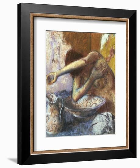 Woman at Her Toilette; Femme a Sa Toilette-Edgar Degas-Framed Giclee Print