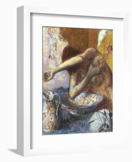 Woman at Her Toilette; Femme a Sa Toilette-Edgar Degas-Framed Giclee Print