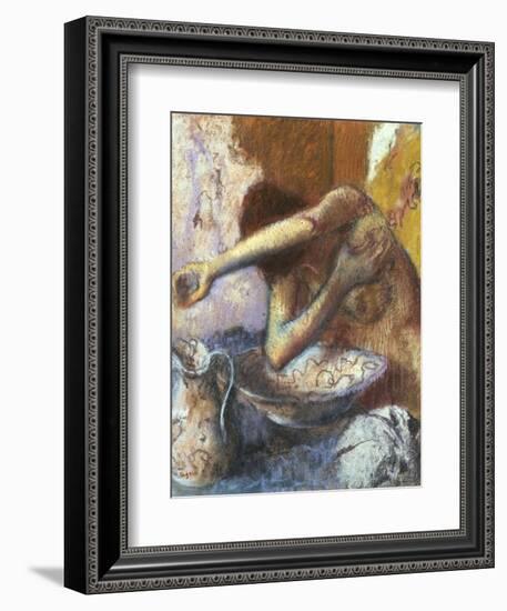 Woman at Her Toilette; Femme a Sa Toilette-Edgar Degas-Framed Giclee Print