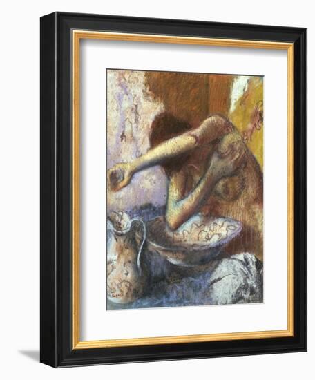 Woman at Her Toilette; Femme a Sa Toilette-Edgar Degas-Framed Giclee Print