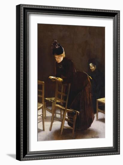 Woman at Prayer; Femme En Priere-Jean Béraud-Framed Giclee Print