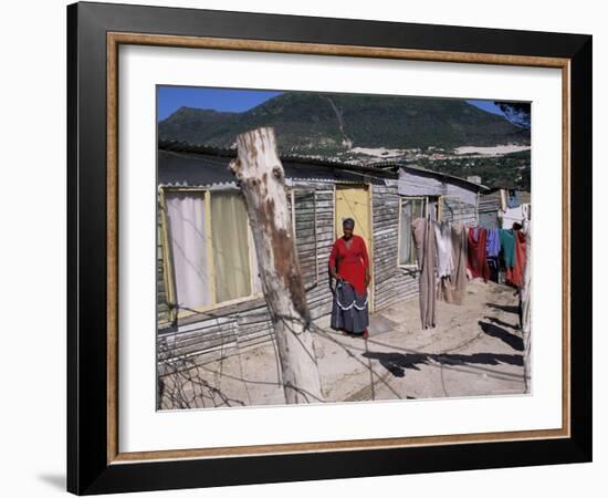 Woman at the Cape Flats, Cape Town, South Africa, Africa-Yadid Levy-Framed Photographic Print