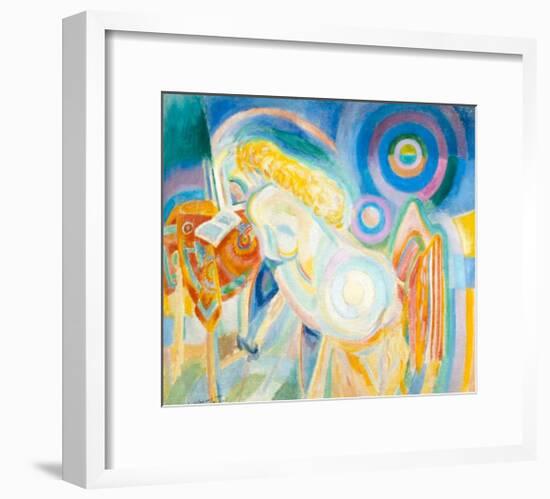 Woman at the Hair Salon, 1920-Robert Delaunay-Framed Giclee Print