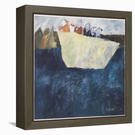 Woman at the Helm, 2007-Susan Bower-Framed Premier Image Canvas