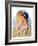 "Woman at the Shore,"August 20, 1927-Bradshaw Crandall-Framed Giclee Print