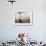 Woman Balancing on a Breakwater-null-Framed Photographic Print displayed on a wall