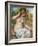 Woman by Spring, 1914-Pierre-Auguste Renoir-Framed Giclee Print