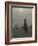 Woman Carrying Water Jar in Sand Storm, Thar Desert, Rajasthan, India-Keren Su-Framed Photographic Print