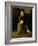 Woman Churning Butter (Oil on Panel)-George Benjamin Luks-Framed Giclee Print
