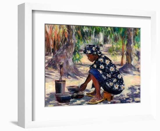 Woman Cooking, 2004-Tilly Willis-Framed Giclee Print