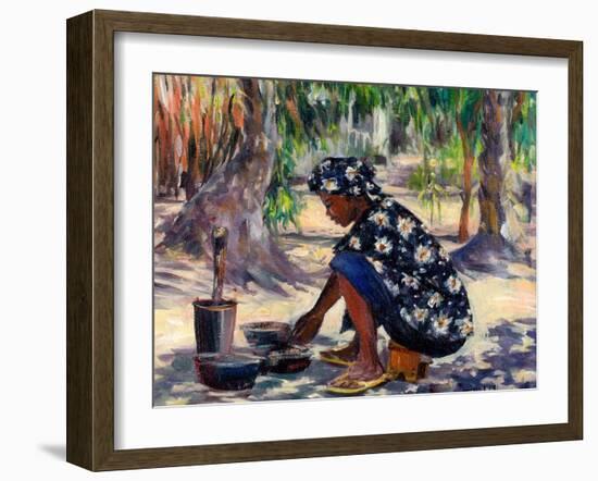 Woman Cooking, 2004-Tilly Willis-Framed Giclee Print