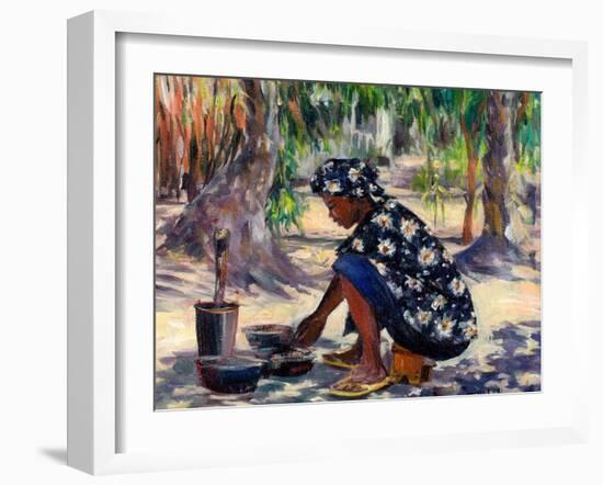 Woman Cooking, 2004-Tilly Willis-Framed Giclee Print