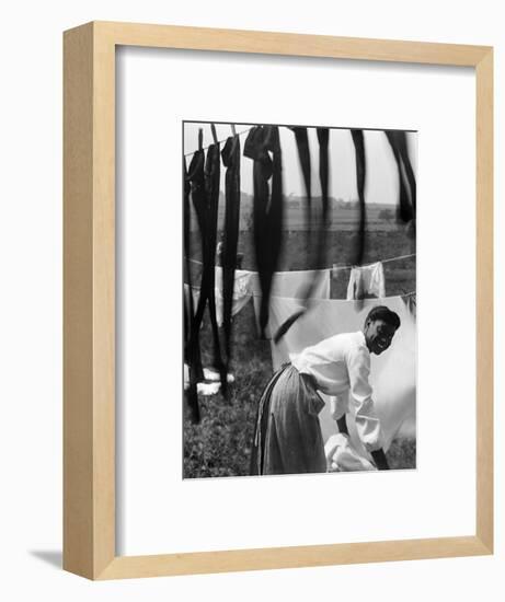 Woman Doing Laundry, C1902-Gertrude Kasebier-Framed Photographic Print