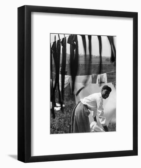 Woman Doing Laundry, C1902-Gertrude Kasebier-Framed Photographic Print