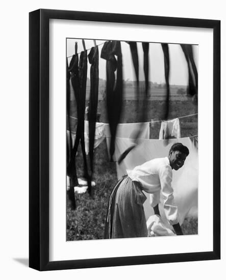 Woman Doing Laundry, C1902-Gertrude Kasebier-Framed Photographic Print