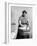 Woman Doing Laundry in Wooden Tub and Metal Washboard, Ca, 1905-null-Framed Photo