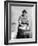 Woman Doing Laundry in Wooden Tub and Metal Washboard, Ca, 1905-null-Framed Photo