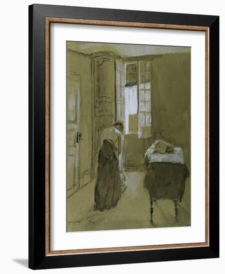 Woman Dressing, C.1907-Gwen John-Framed Giclee Print