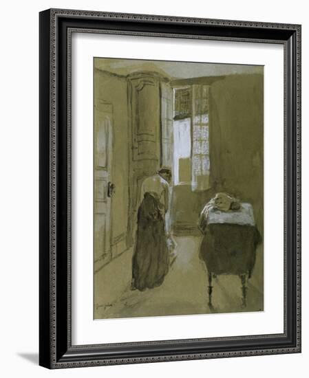 Woman Dressing, C.1907-Gwen John-Framed Giclee Print