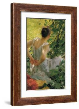 Woman Dressing-Anders Leonard Zorn-Framed Art Print
