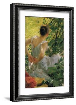 Woman Dressing-Anders Leonard Zorn-Framed Art Print