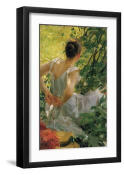 Woman Dressing-Anders Leonard Zorn-Framed Art Print