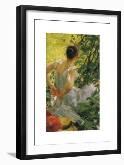 Woman Dressing-Anders Zorn-Framed Premium Giclee Print