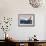 Woman Drinks Her Coffee On Top Of A Mountain In The Morning Looking Out Into The Cascade Mts In WA-Hannah Dewey-Framed Photographic Print displayed on a wall