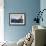 Woman Drinks Her Coffee On Top Of A Mountain In The Morning Looking Out Into The Cascade Mts In WA-Hannah Dewey-Framed Photographic Print displayed on a wall