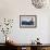 Woman Drinks Her Coffee On Top Of A Mountain In The Morning Looking Out Into The Cascade Mts In WA-Hannah Dewey-Framed Photographic Print displayed on a wall