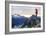 Woman Drinks Her Morning Coffee On Top Of A Mountain In The North Cascades-Hannah Dewey-Framed Photographic Print