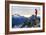 Woman Drinks Her Morning Coffee On Top Of A Mountain In The North Cascades-Hannah Dewey-Framed Photographic Print