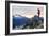 Woman Drinks Her Morning Coffee On Top Of A Mountain In The North Cascades-Hannah Dewey-Framed Photographic Print