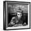 Woman Eating Spaghetti in Restaurant. No.5 of Sequence of 6-Alfred Eisenstaedt-Framed Photographic Print