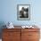 Woman Embraces a Stuffed Bear, Ca. 1940-null-Framed Photographic Print displayed on a wall