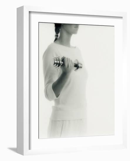 Woman Exercising-Cristina-Framed Photographic Print