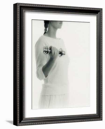 Woman Exercising-Cristina-Framed Photographic Print