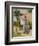 Woman Hanging Her Laundry, 1887-Camille Pissarro-Framed Giclee Print