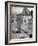 Woman Hanging the Laundry Out to Dry-Nina Leen-Framed Photographic Print