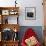 Woman Hanging Wash in a Dublin Slum-Tony Linck-Framed Photographic Print displayed on a wall