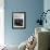 Woman Hanging Wash in a Dublin Slum-Tony Linck-Framed Photographic Print displayed on a wall