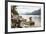 Woman Hangs Out On The Shore Of A Lake In British Columbia In Valhalla National Park, Bc-Hannah Dewey-Framed Photographic Print